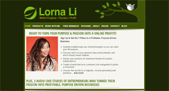 Desktop Screenshot of lornali.com